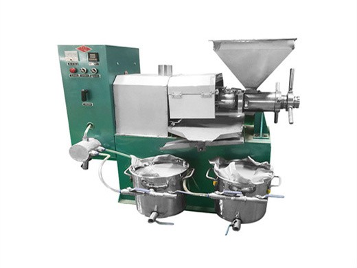 Machine automatique de presse à huile de coque de noix de cajou à double arbre
