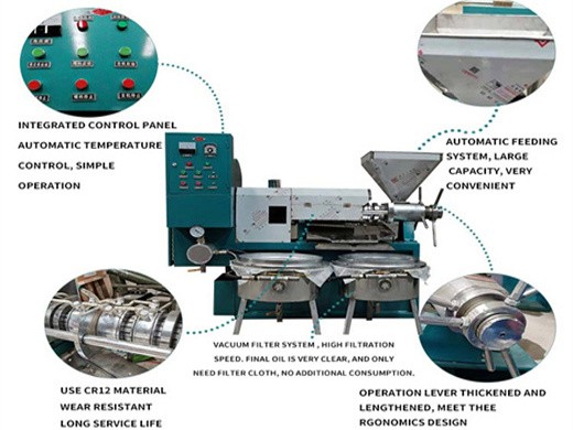 Machine de presse à huile de presseur d’huile de germe de maïs Taizy au Gabon