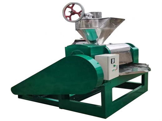 Machine d’extraction d’huile de son de riz, type tiges 6yl 110t, 200 kg/h