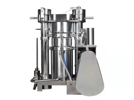 Machine de presse à huile de bonne qualité, vente chaude au Gabon