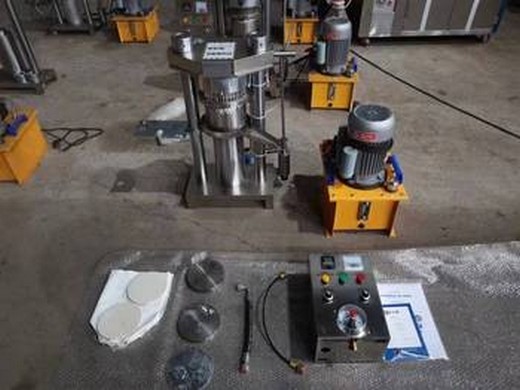 Machine de presse à huile de noix de coco d’arachide de graines noires au Sénégal