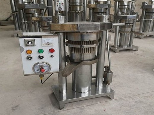 Machine de pressage d’huile de sésame standard allemande au Gabon