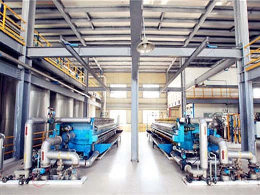 équipement de machine de raffinage d’huile de palmiste au Gabon